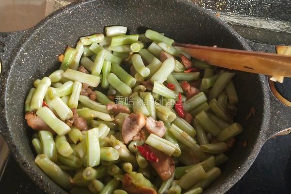 芸豆炒肉的做法图解14