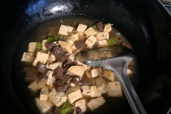 鸡血豆腐的做法图解7
