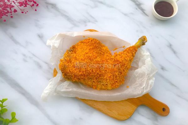 香酥大鸡腿的做法图解8