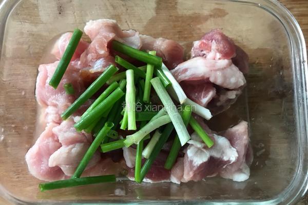 黄金猪肉粒的做法图解3