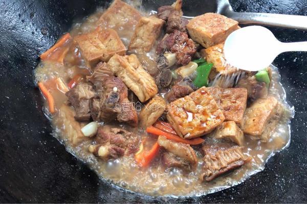 排骨烧豆腐的做法图解14
