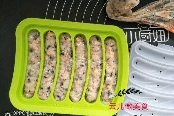 鸡肉胡萝卜肠的做法图解7