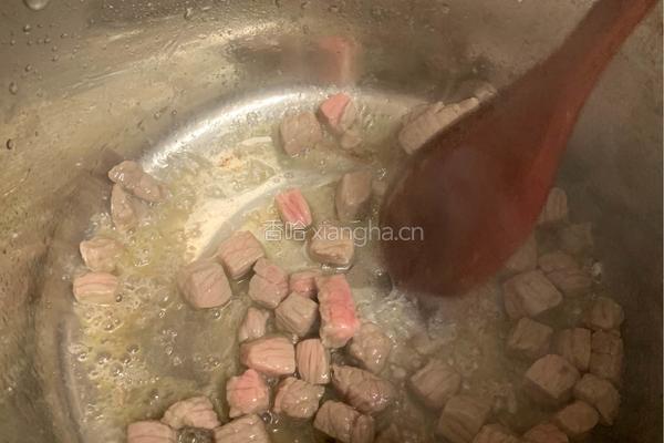 日式咖喱牛肉饭的做法图解2