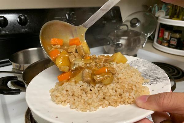 日式咖喱牛肉饭的做法图解7