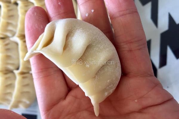 白菜猪肉虾仁水饺的做法图解14