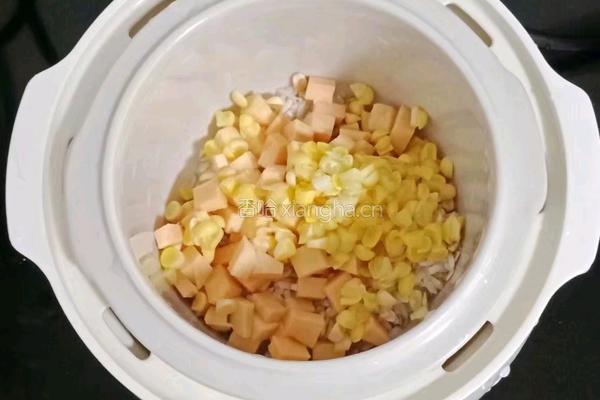 燕麦红薯粥 (宝宝辅食）的做法图解5
