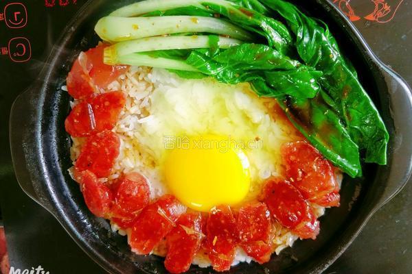 煲仔饭（广式腊肠煲仔饭）的做法图解16