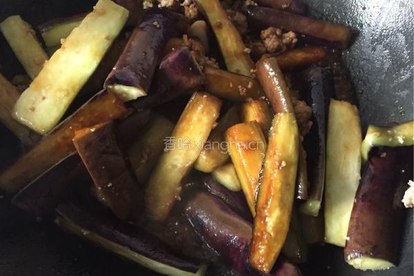 肉末茄子的做法图解6