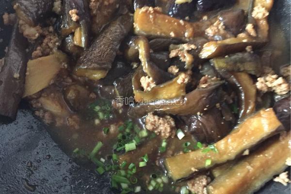 肉末茄子的做法图解7