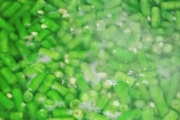 豆角炒鸡蛋的做法图解3