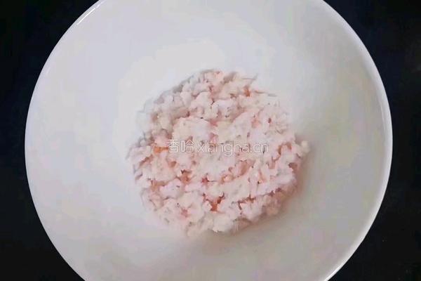 丝瓜鲜虾粥 (宝宝辅食）的做法图解7