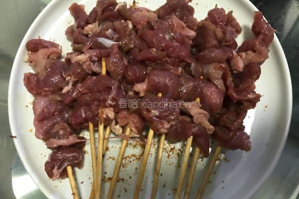 羊肉串的做法图解3