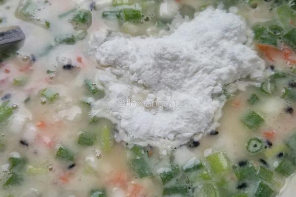 蔬菜饼的做法图解2
