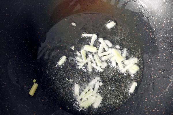韭菜苔炒河虾的做法图解5