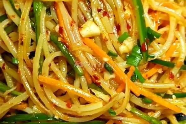 凉拌土豆丝的做法图解6
