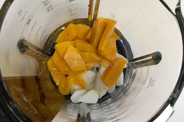 南瓜山药酸奶糊的做法图解3