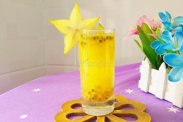 杨桃百香果低脂餐的做法图解8