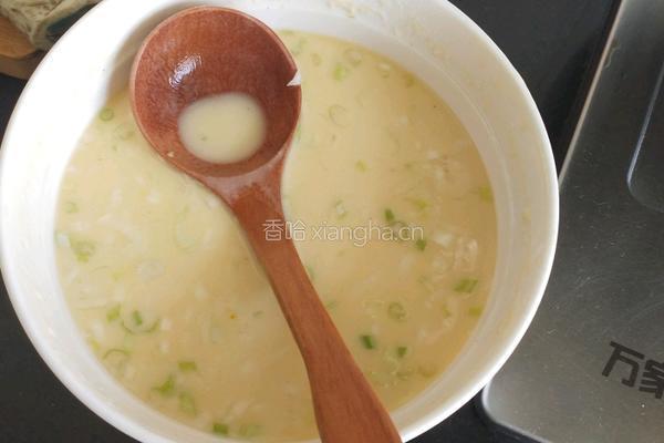 鸡蛋饼的做法图解1