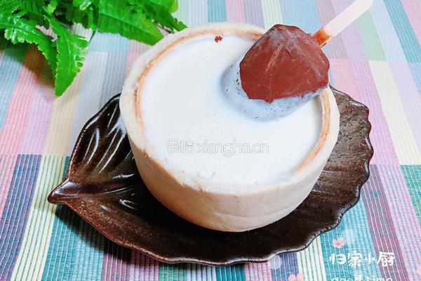 鲜椰浆苦咖啡绵绵冰（椰子油奶白顺滑诱人极了）的做法图解12