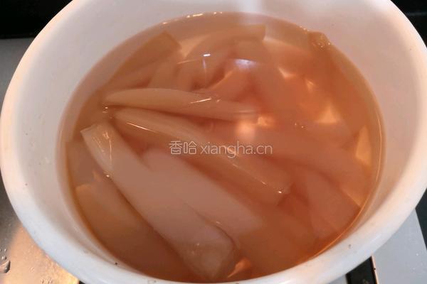 凉拌绿豆粉的做法图解5