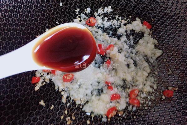 蒜蓉粉丝蒸娃娃菜的做法图解5
