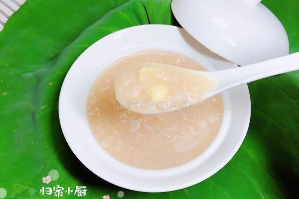 鲜荷叶百合莲子粥（清热解暑）的做法图解14