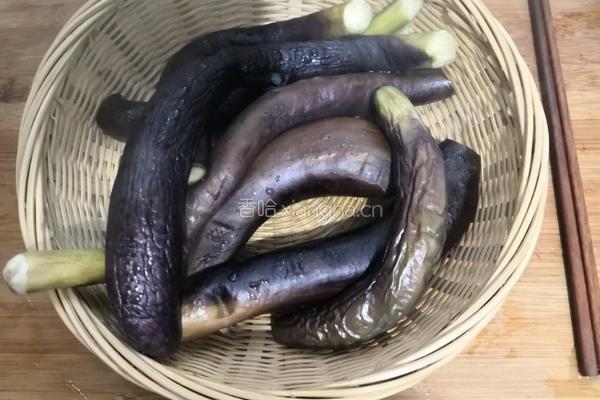 凉拌农家茄子的做法图解5