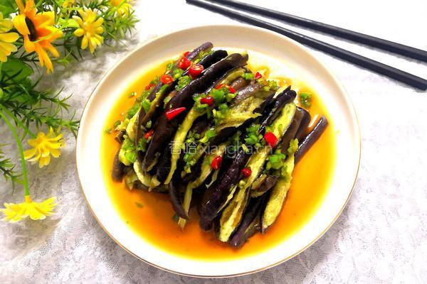 凉拌农家茄子的做法图解16
