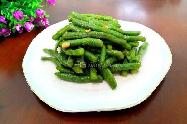 蒜香四季豆的做法图解13