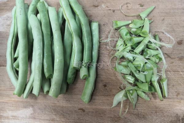 四季豆炒粉丝的做法图解8