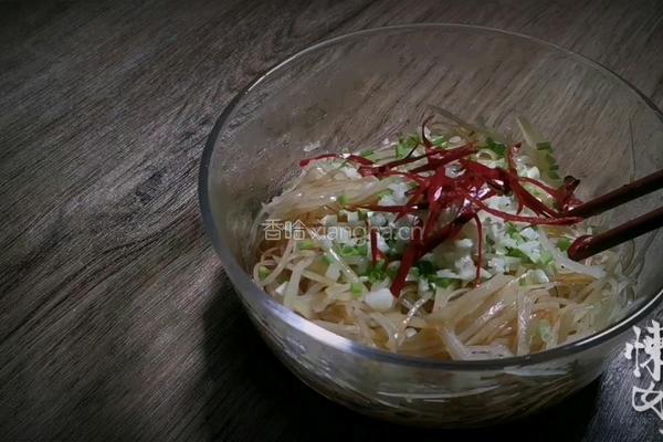 炝拌土豆丝的做法图解4