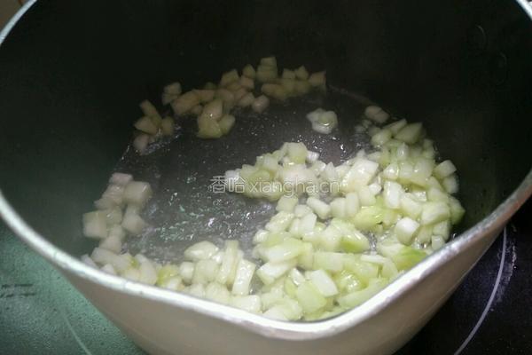 丝瓜肉末虾皮小面的做法图解5