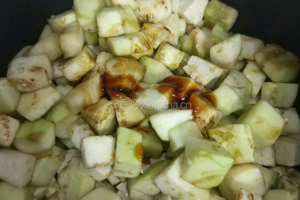 蚝油茄子豆腐的做法图解5