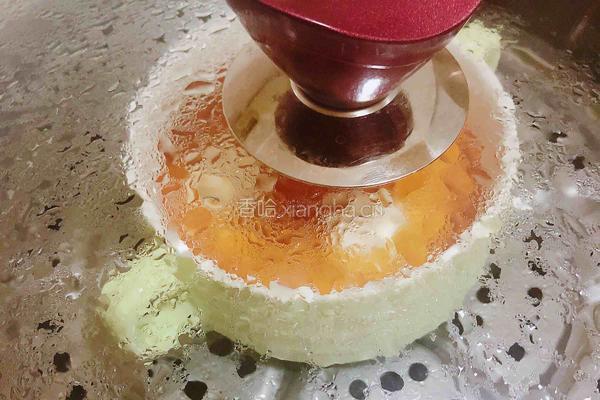 蜜汁香油蒸蛋（润肺止咳）的做法图解6
