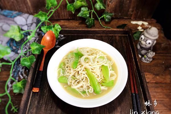 丝瓜拌面