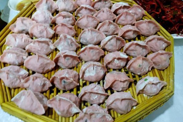 韭菜虾仁素水饺的做法图解6