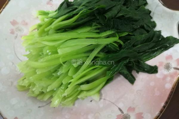 凉拌青菜香菇的做法图解13