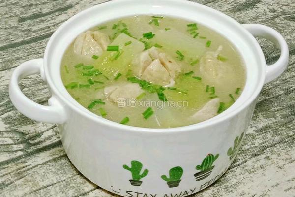 冬瓜肉丸汤的做法图解10