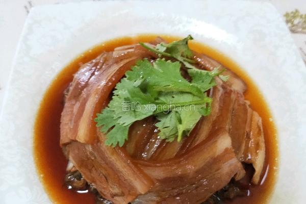 梅菜扣肉的做法图解5