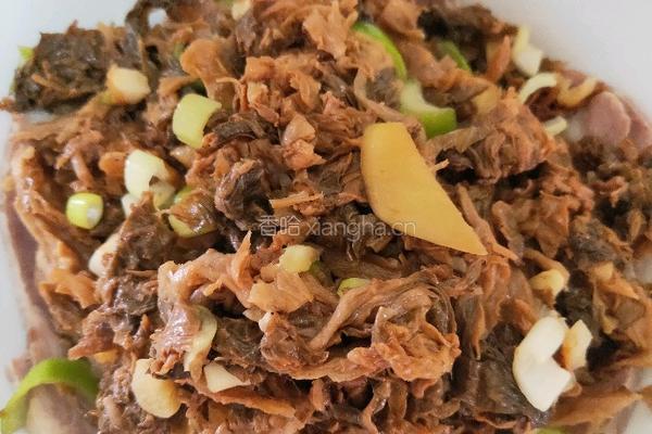 梅菜扣肉的做法图解3