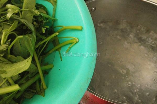 空心菜圆子汤的做法图解7