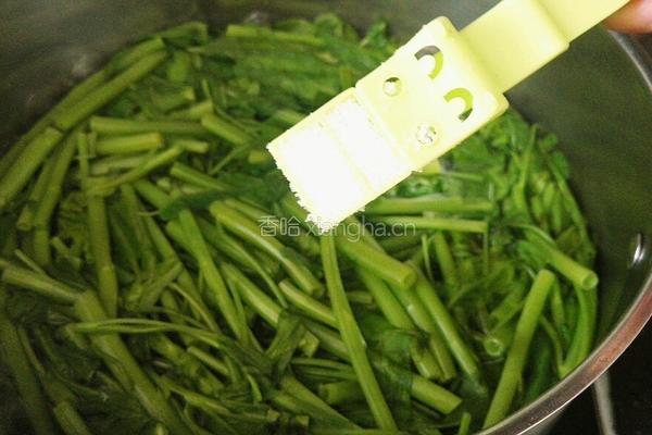 空心菜圆子汤的做法图解9