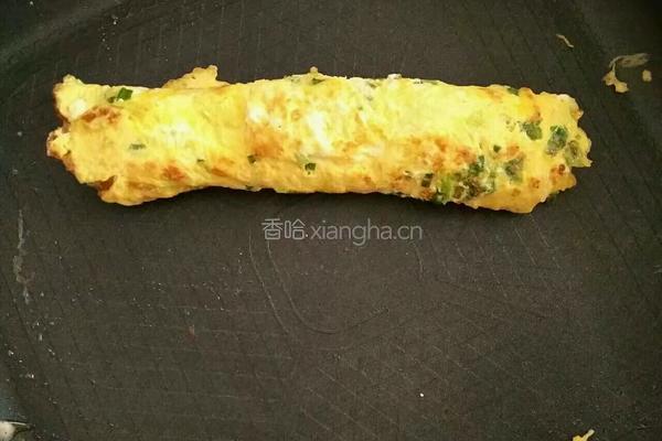 葱香鸡蛋卷的做法图解8