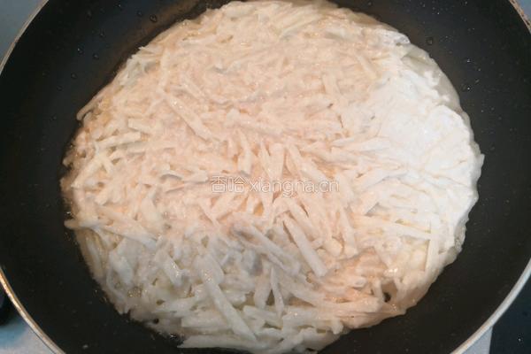 鸡蛋藕饼的做法图解9