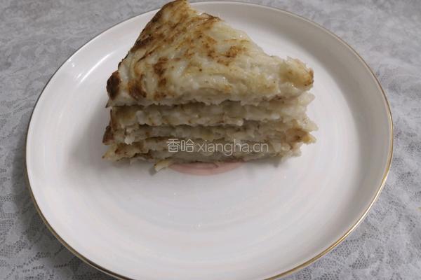 鸡蛋藕饼的做法图解12