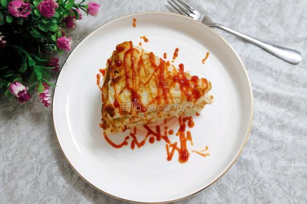 鸡蛋藕饼的做法图解13