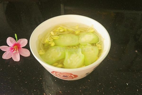 豆芽丝瓜汤的做法图解11