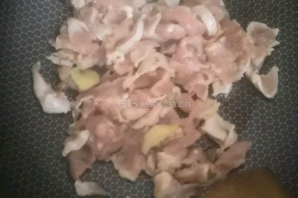青椒炒肉的做法图解4