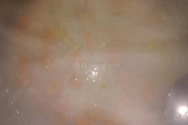红薯糯米粥的做法图解6