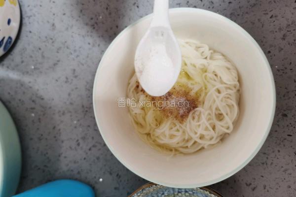龙须面煎蛋的做法图解9